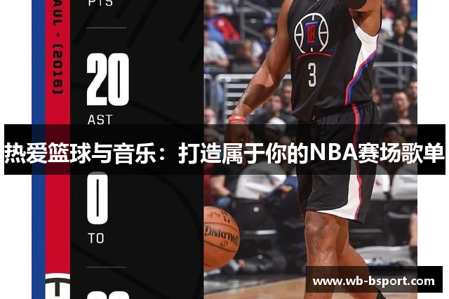 热爱篮球与音乐：打造属于你的NBA赛场歌单
