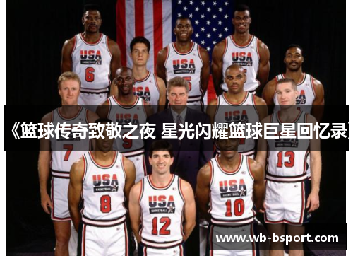 《篮球传奇致敬之夜 星光闪耀篮球巨星回忆录》